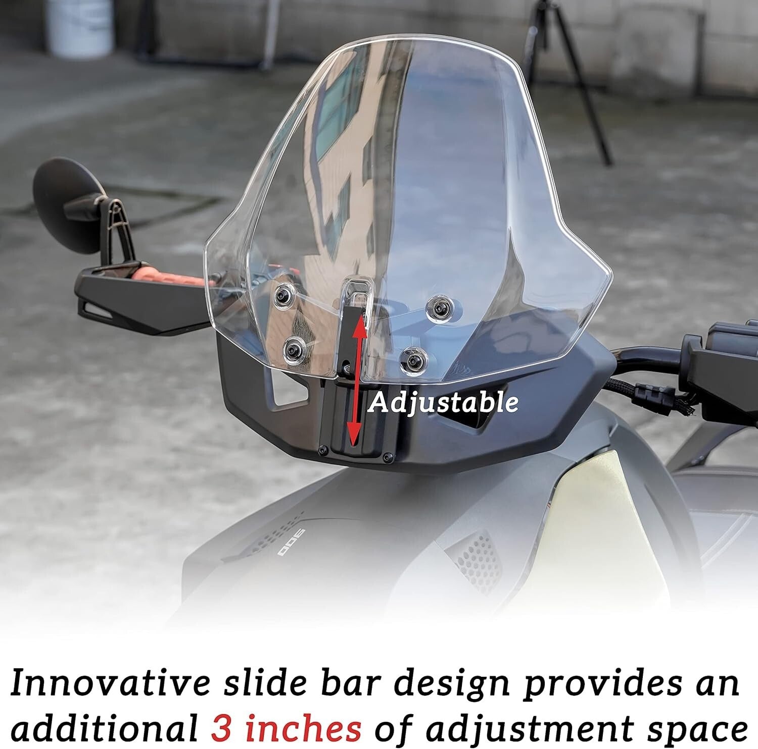Dust-Resistant Front Windshield for All Can-Am Ryker Models - Easy Installation