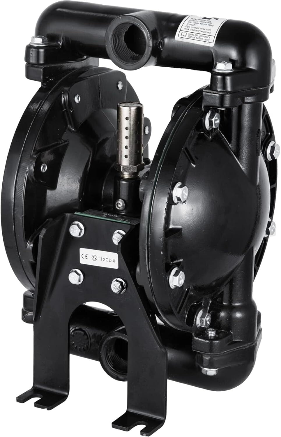 Corrosion-Proof Air Diaphragm Pump with Nitrile Design – 35 GPM Flow Rate