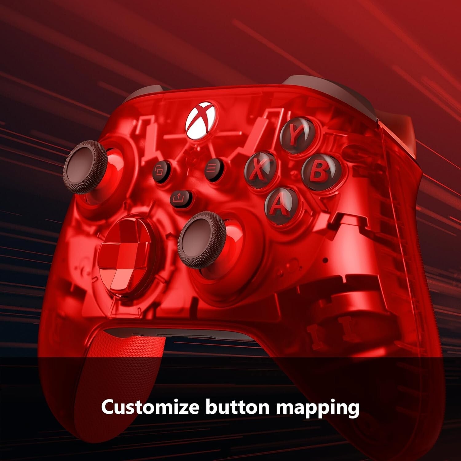 Pulse Cipher Special Edition Wireless Controller - Red Metallic Gaming Accessory