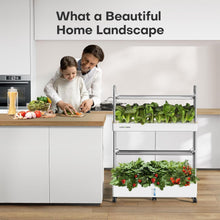 Load image into Gallery viewer, Space-Saving Hydroponic Garden with 60 Pods &amp; Full Spectrum LED for Home Use