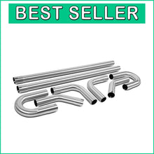Load image into Gallery viewer, Universal 2.5 Inch Stainless Steel Exhaust Pipe Kit - Straight &amp; U-Bend Options