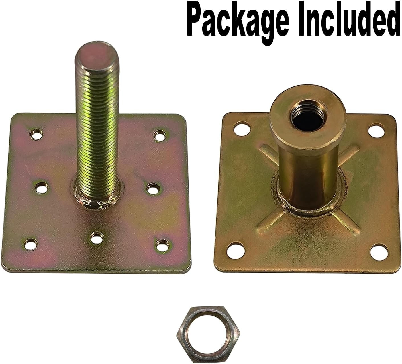 Adjustable Mini Screw Floor Jacks for Leveling - 4 Pack, 4500 lbs Capacity