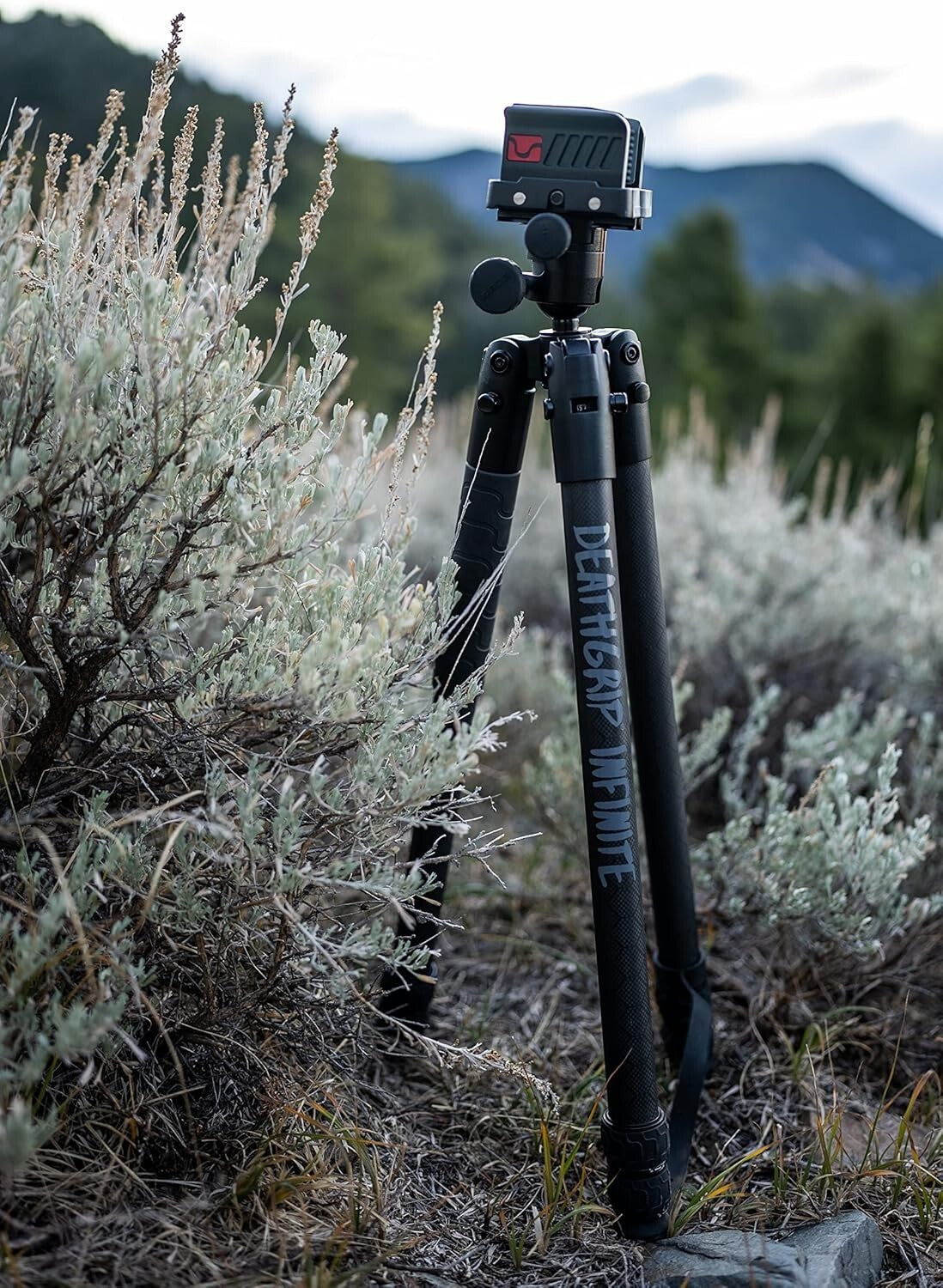DeathGrip Infinite Carbon Fiber Tripod with 360° Ball Head & Quick-Release