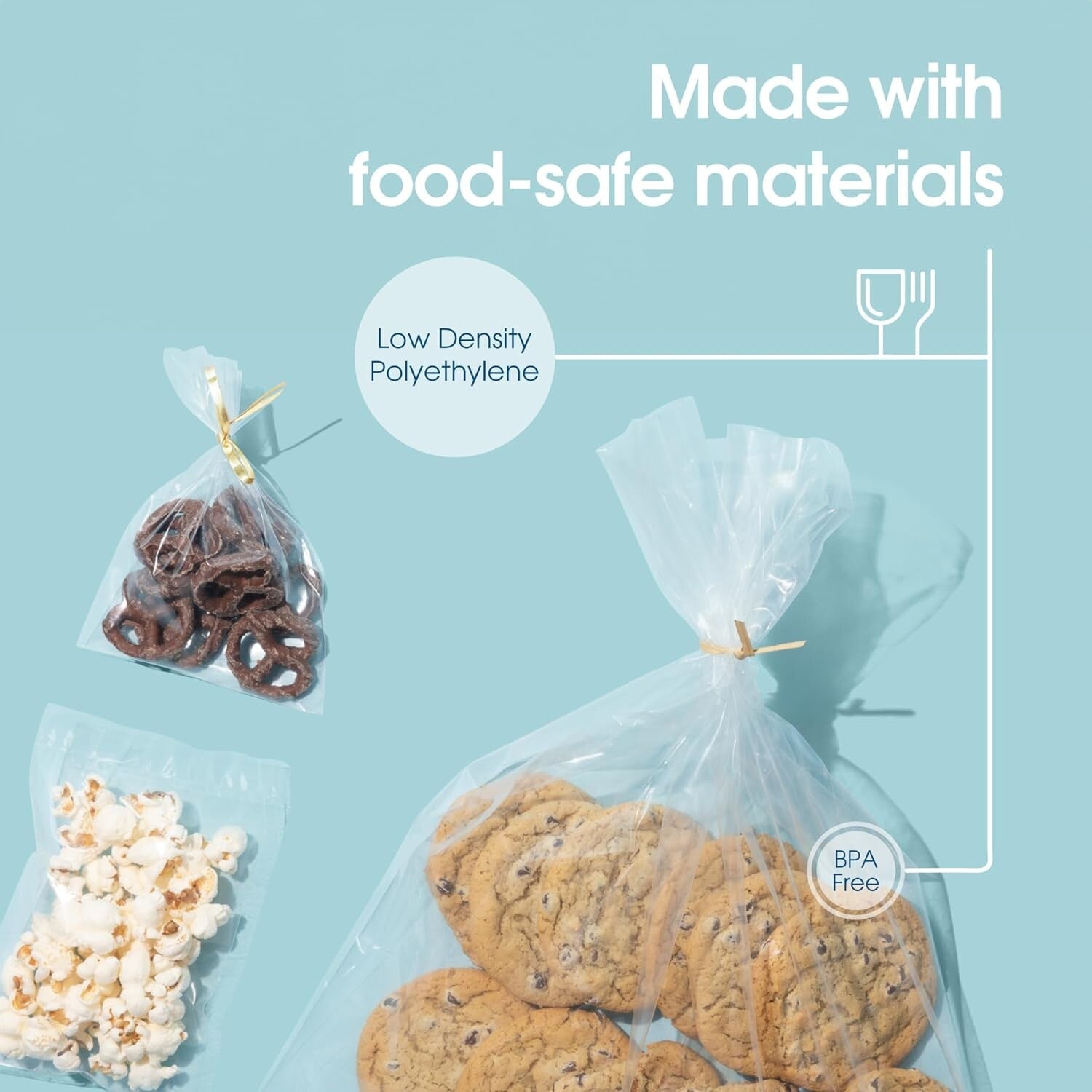 Bulk 1000 Pack 1.1 Mil Clear Poly Bags - Perfect for Bread Dough & Shipping