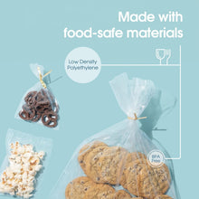Load image into Gallery viewer, Bulk 1000 Pack 1.1 Mil Clear Poly Bags - Perfect for Bread Dough &amp; Shipping