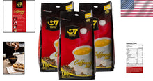 Load image into Gallery viewer, G7 3-in-1 Instant Coffee Pack - Bold Dark Roast with Creamer &amp; Sugar (100 Pack)