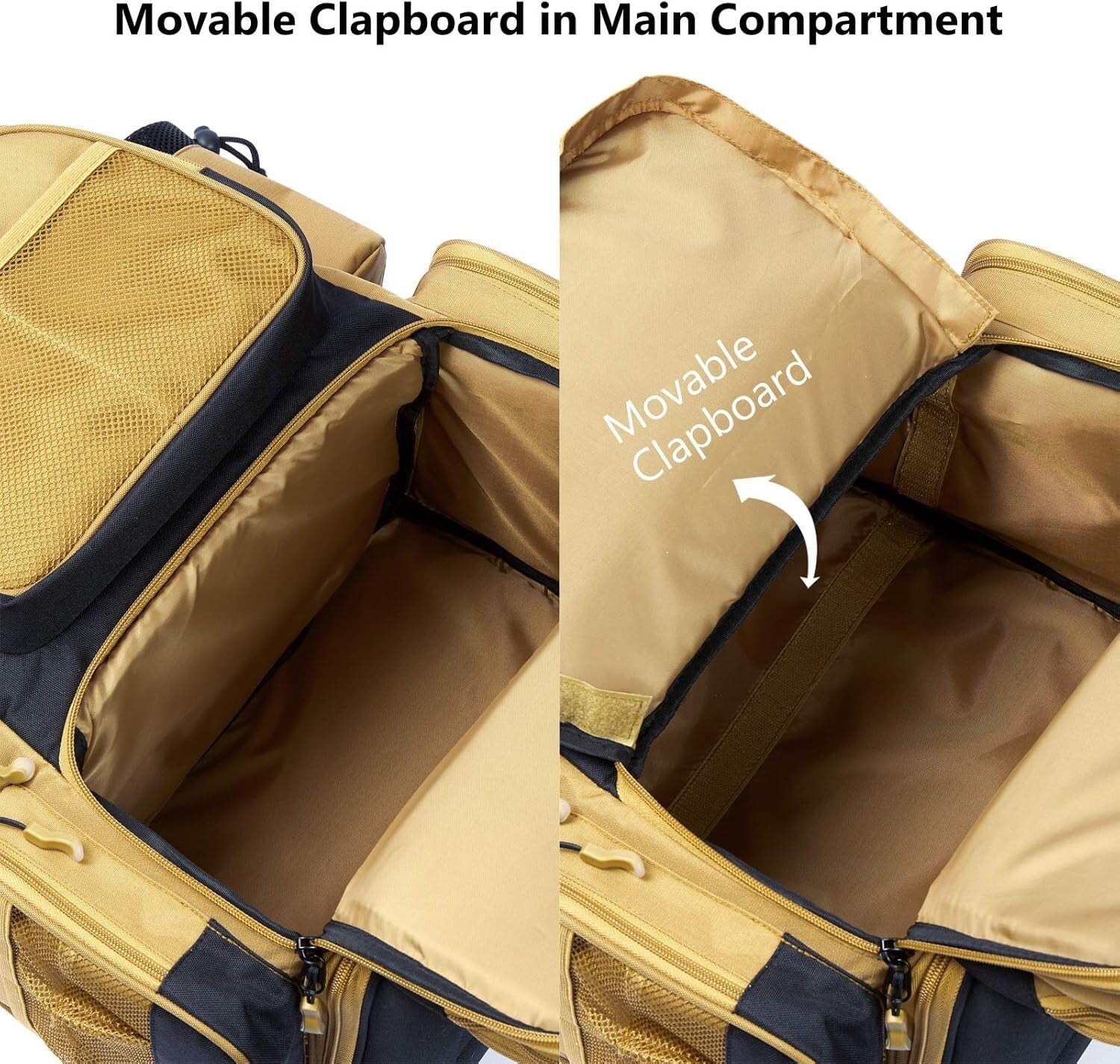 Tactical Fishing Backpack with Rod Holder, Rain Cover & Ergonomic Design