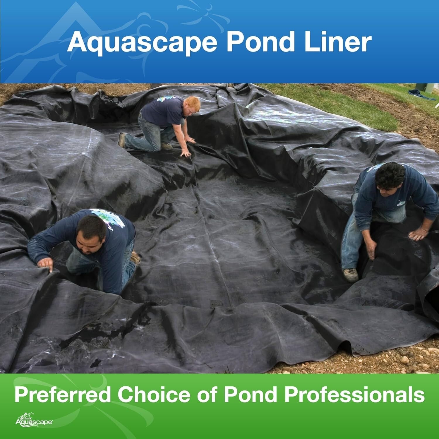 45 Mil EPDM Water Feature Liner - Easy Installation, 20-Year Guarantee