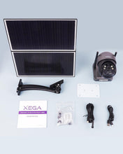Load image into Gallery viewer, Continuous 4G LTE Surveillance Camera with 20W Solar Panel for Off-Grid Use