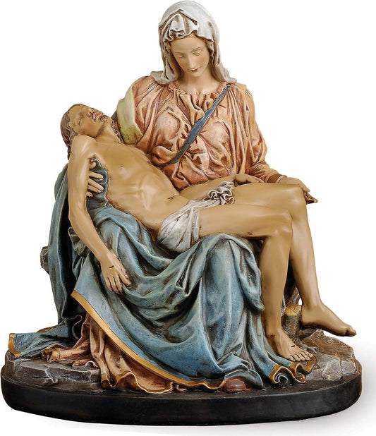 Renaissance Collection La Pieta Figure - Thoughtful Religious Gift, 10" Tall