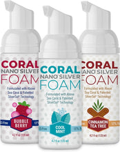 Load image into Gallery viewer, Effective Fluoride-Free Foaming Toothpaste with Nano Silver - Family 4oz Pack