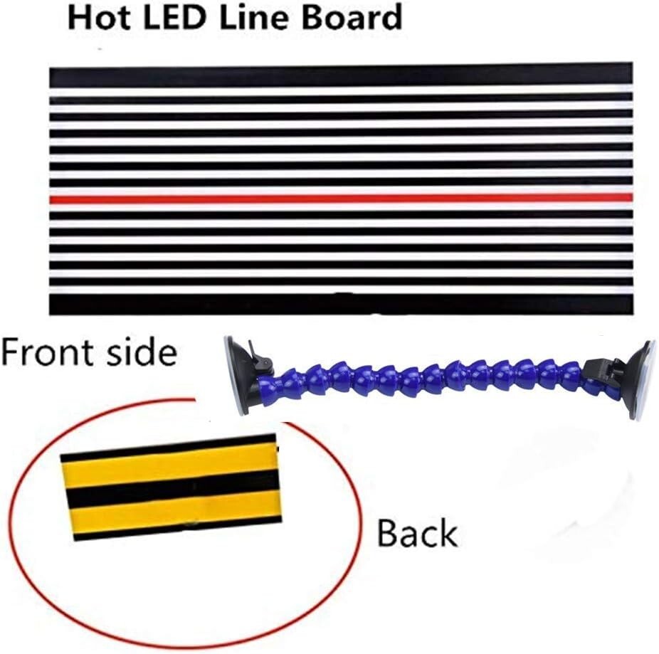 Double Stripe LED Line Board for Paintless Dent Repair – Lightweight & Durable