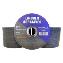 Load image into Gallery viewer, Dependable 100 Pack of 4.5" Cut-Off Discs - Ideal for Stainless Steel &amp; More