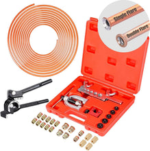 Load image into Gallery viewer, All-in-One 3/16" Brake Line and Flaring Tool Kit - Easy Bend &amp; Cut - 25 FT
