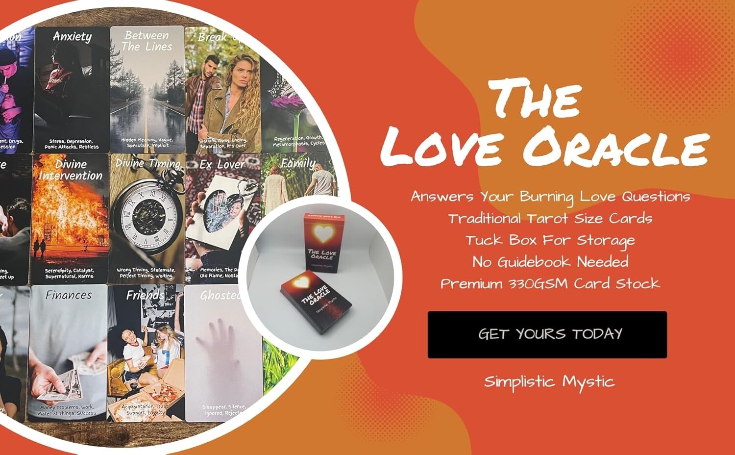 The Love Oracle: 54 Cards for Navigating Modern Relationships & Intuition