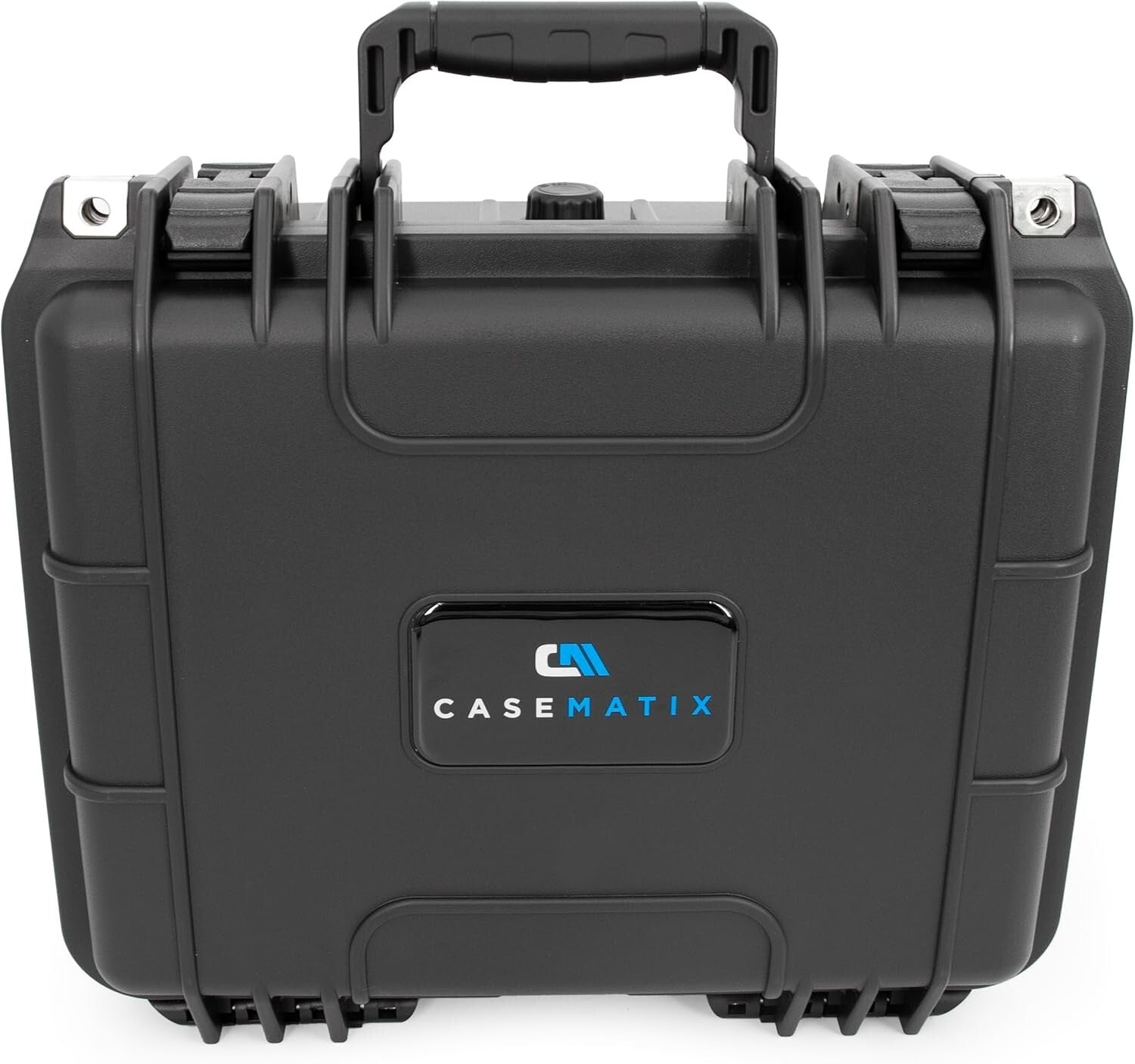 Durable Hard Shell Gun Case for Safe Transport of Two Handguns and Accessories