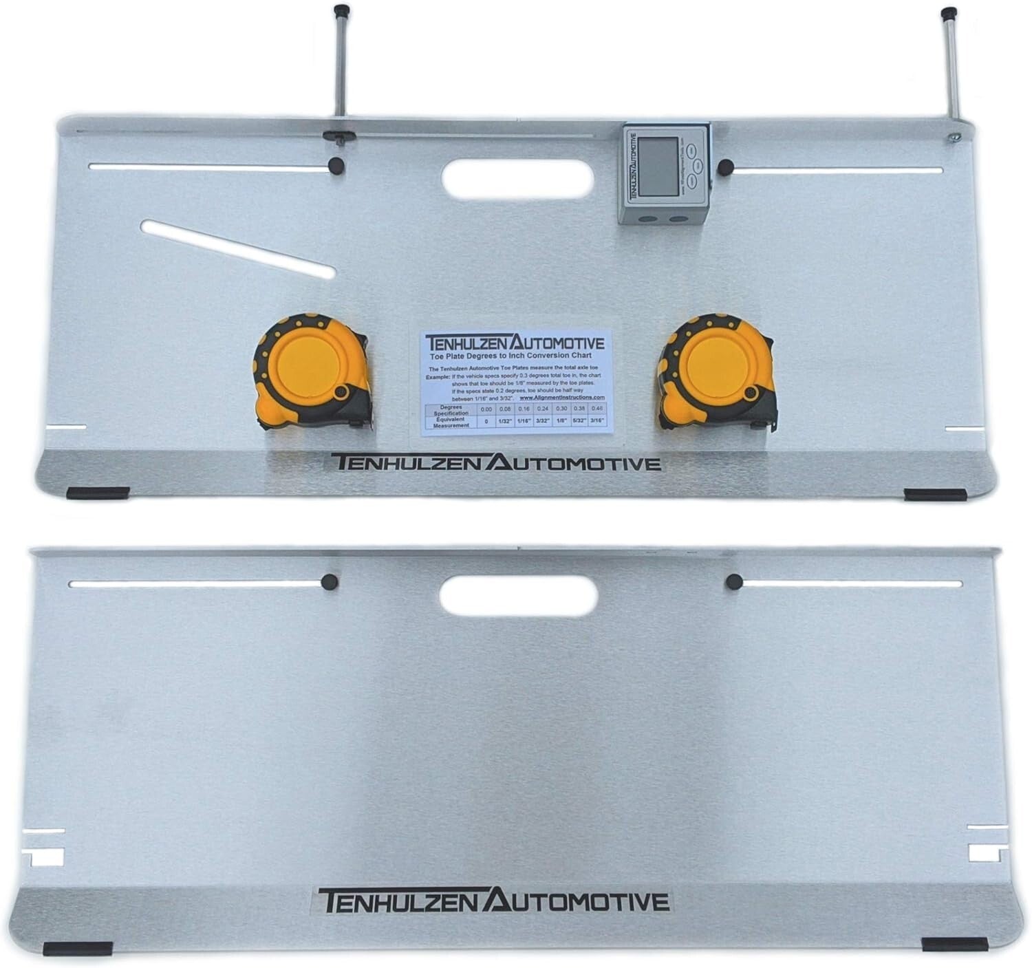 Garage-Ready 2-Wheel Alignment Tool with Video Instructions & Tape Measures