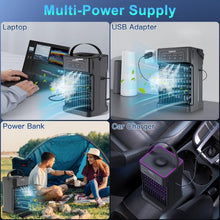 Load image into Gallery viewer, Lightweight Portable AC Unit with Timer and Remote Control for Easy Cooling