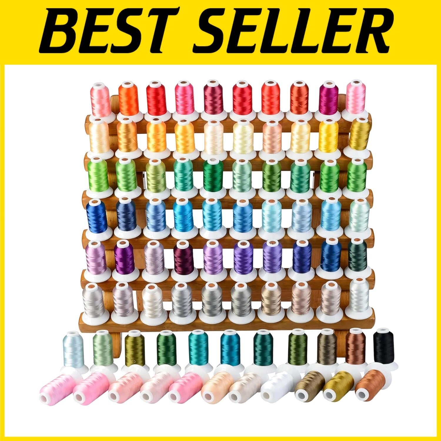 High-Quality 82 Spool Polyester Embroidery Thread Kit - Satisfaction Guaranteed