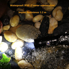 Load image into Gallery viewer, Powerful 1060 Lumens Tactical LED Flashlight - Waterproof with Adjustable Beam