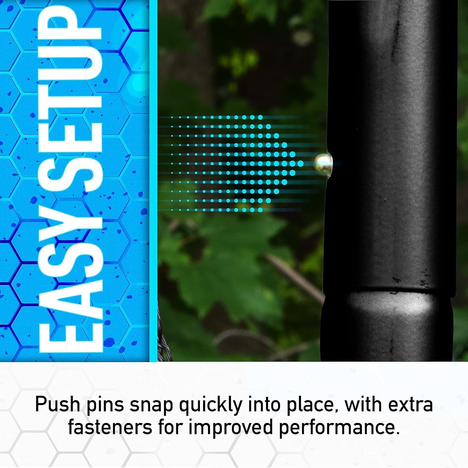 Durable Soccer Rebounder - Tournament Steel Net for Training 12' x 6' & 6' x 4'