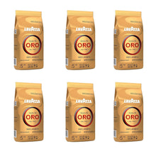 Load image into Gallery viewer, Qualità Oro Whole Bean Coffee, 100% Arabica, Medium Roast, 6-Pack of 2.2 lb Bags