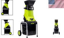 Load image into Gallery viewer, Electric Yard Shredder with 1.5 Bushel Bin - Ideal for Compost Preparation