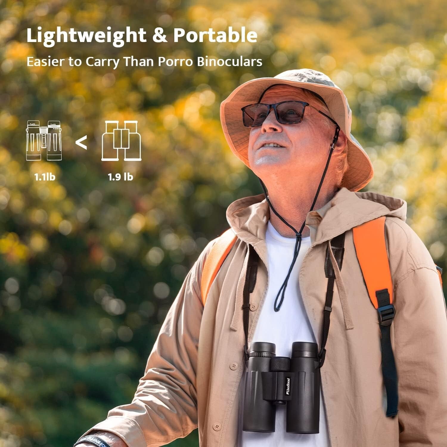 Advanced 12x42 Binoculars for Adults - Waterproof with High Clarity and Tripod