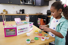 Load image into Gallery viewer, Barbie Chef Kitchen Playset - Lights, Sounds, and 5 Colors of Dough for Ages 4+