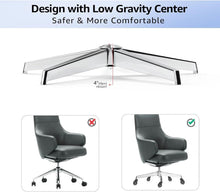 Load image into Gallery viewer, Heavy-Duty 28" Office Chair Base Replacement with Universal Gas Cylinder
