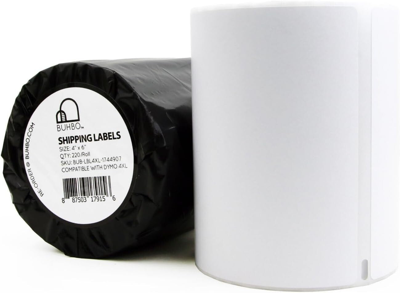 8-Pack DYMO LabelWriter 4XL-Compatible Shipping Labels - 220 Thermal Labels Each