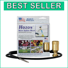 Load image into Gallery viewer, Brass Siphon Mixer for Garden Hose - Efficient Fertilizer Injector, 1:16 Ratio