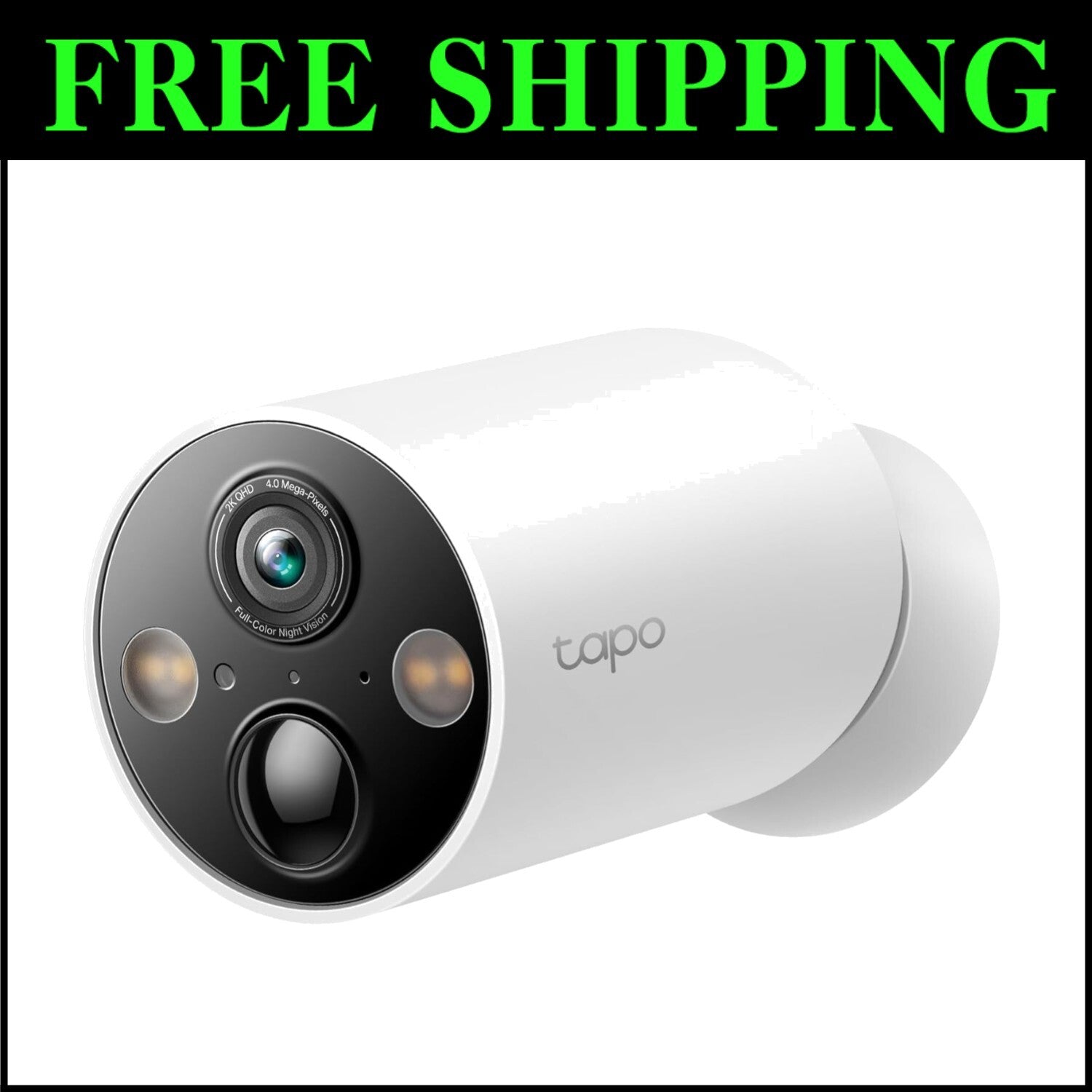 Tapo MagCam: 2024 Editors’ Choice 2K Outdoor Security Camera with Night Vision