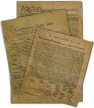Load image into Gallery viewer, Documents of Freedom Bundle: Full-Size Replicas of Declaration, Constitution ...