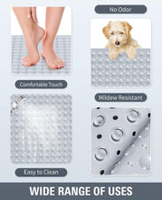 Load image into Gallery viewer, Oversized TPE Bath Mat with Quick Drain Holes: Comfort and Safety Combined