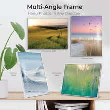 Load image into Gallery viewer, Versatile White 8.5x11 Picture Frame Set - Ideal for Certificates and Artwork