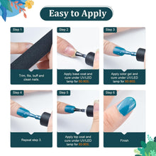 Load image into Gallery viewer, Complete Manicure Set: 32 Gel Nail Polishes &amp; LED Dryer for Home Spa Experience