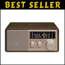 Load image into Gallery viewer, Compact Bluetooth and AM/FM Radio with Rose Gold Details - 45th Anniversary