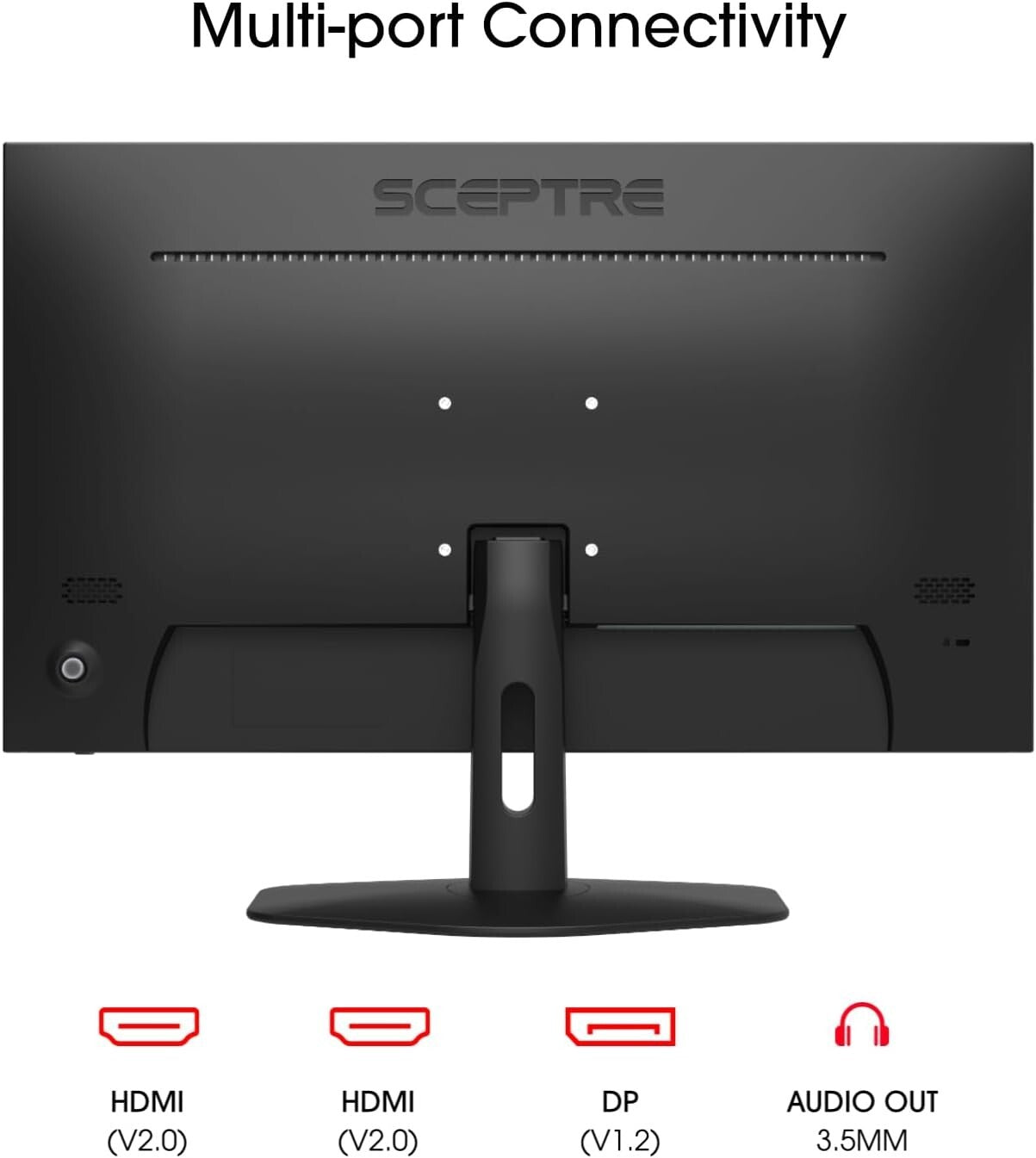 High-Performance 27" Monitor - 100Hz, Eye Care, Frameless Design for Gamers