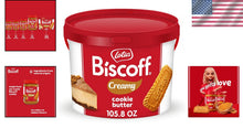 Load image into Gallery viewer, Delicious Cookie Butter Spread - Vegan, Non-GMO - 3KG Pail for Family Enjoyment