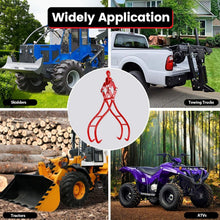Load image into Gallery viewer, Heavy-Duty Logging Tongs 36-Inch with 3000 lb Lifting Capacity - 4 Claw Grip