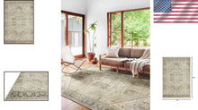 Load image into Gallery viewer, Elegant 6' x 9' Traditional Area Rug - Stain Resistant &amp; Durable Polyester