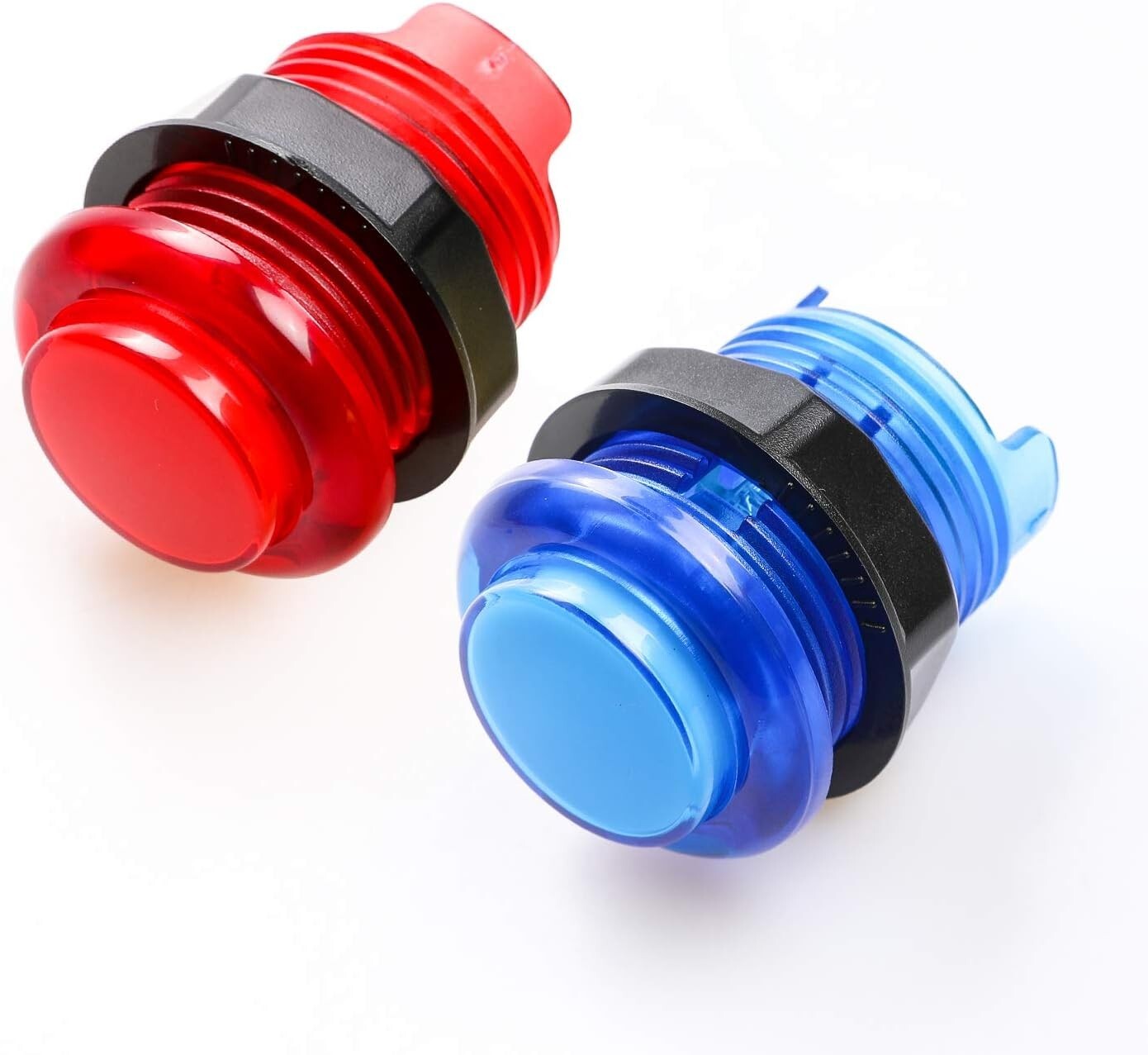 DIY LED Arcade Controller Kit - Includes 2 Joysticks & 20 Colorful Buttons