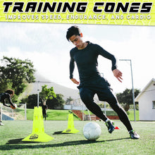 Load image into Gallery viewer, Speed Agility Ladder with Adjustable Hurdles and Jump Rope for Sports Training