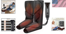 Load image into Gallery viewer, Heated Leg and Foot Massager - Air Compression for Circulation &amp; Pain Relief