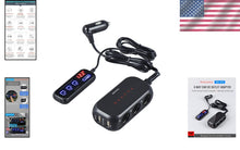 Load image into Gallery viewer, Stylish 3-Way Cigarette Lighter Adapter with Remote Touch Control &amp; USB Charging