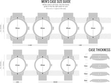 Load image into Gallery viewer, Sleek 47mm Quartz Men's Watch with Multifunction Subdials and Water Resistance