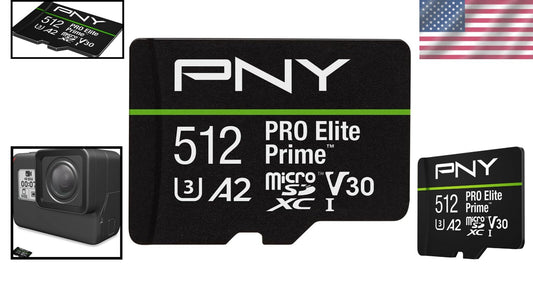 512GB microSD Card - Magnet Proof, Waterproof, Shock Proof - 4K UHD Performance