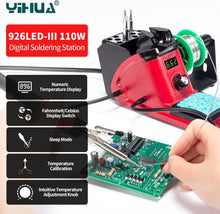 Load image into Gallery viewer, Compact 926 III Soldering Iron Kit with Helping Hands, Iron Tips &amp; Accessories