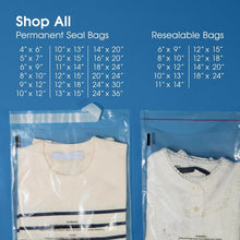 Load image into Gallery viewer, 200 Count Clear 18” x 24” Self-Seal Bags with Suffocation Alert Compliance